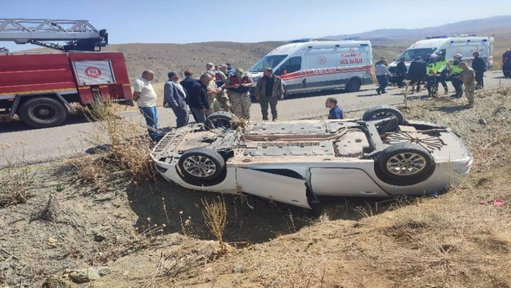 Van&rsquo;da trafik kazası: 1 yaralı
