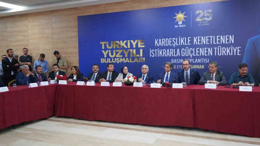 Şırnak&rsquo;ta &lsquo;Ter&ouml;rs&uuml;z T&uuml;rkiye&rsquo; mesajı: "Bu hedeften artık d&ouml;n&uuml;ş&uuml;m&uuml;z yok"
