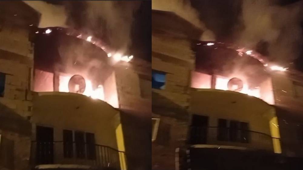 Hakkari&rsquo;de korkutan ev yangını
