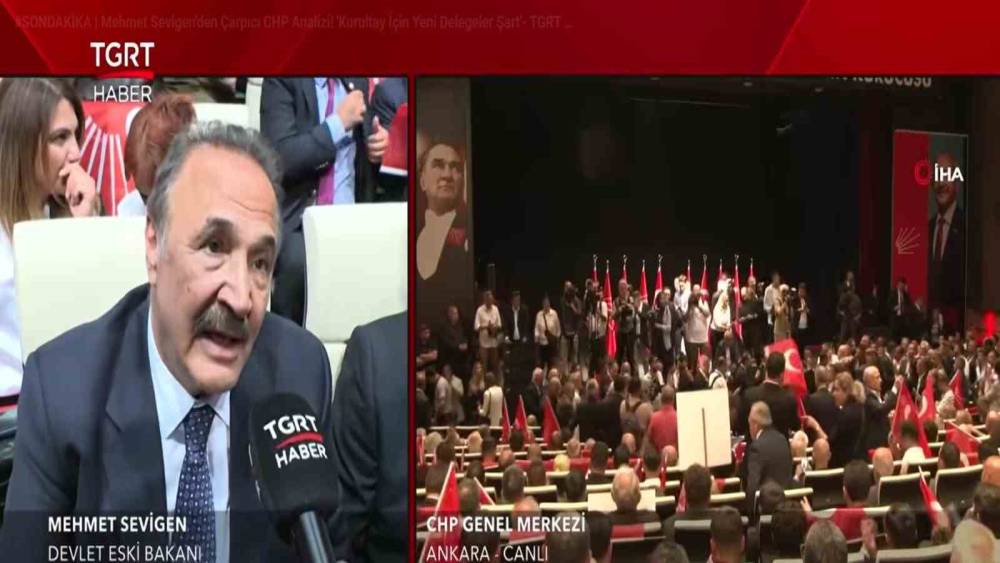 Mehmet Sevigen: "CHP&rsquo;nin bir tane genel başkanı var. O da Genel Başkan Kemal Bey&rsquo;dir"

