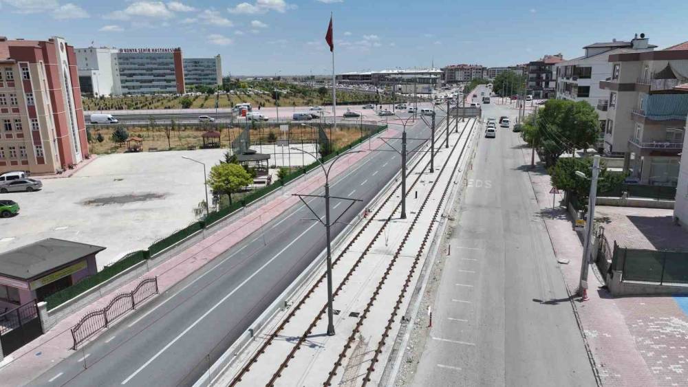 Başkan Altay: "Adliye-Şehir Hastanesi tramvay uzatma hattında test s&uuml;r&uuml;şleri &ouml;ncesi son aşamaya geldik"
