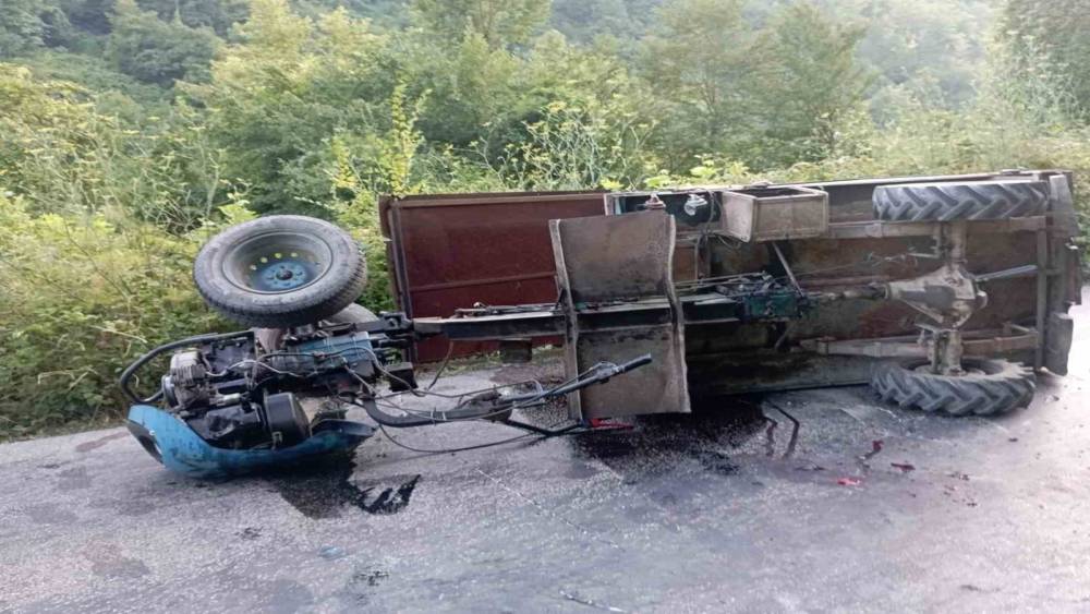 Kastamonu&rsquo;da &rsquo;pat-pat&rsquo; kazası: 1 yaralı
