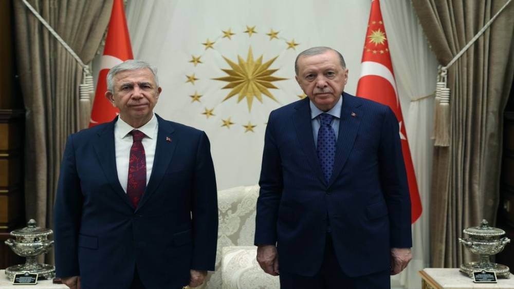 Cumhurbaşkanı Erdoğan, Mansur Yavaş&rsquo;ı kabul etti
