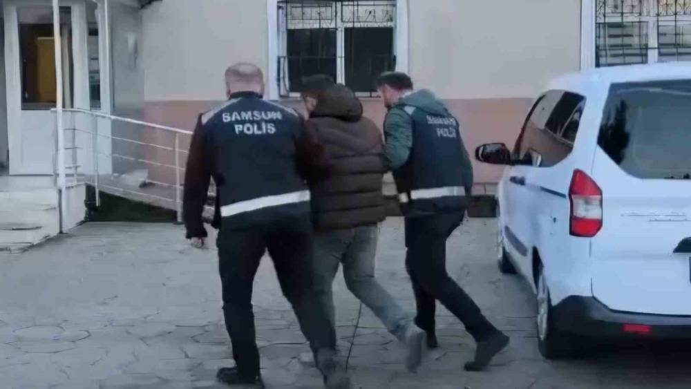 Samsun’da 7,5 yıl hapis cezasıyla aranan şahıs yakalandı
