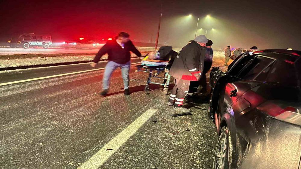 Iğdır&rsquo;da trafik kazası: 1 yaralı
