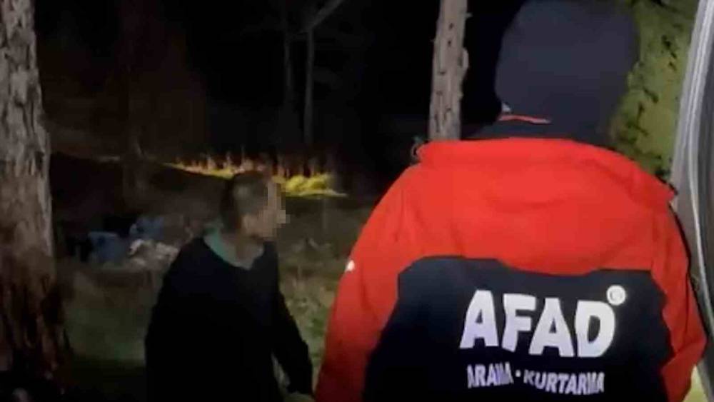 Bolu&rsquo;da kaybolan zihinsel engelli vatandaş 20 saat sonra sağ bulundu
