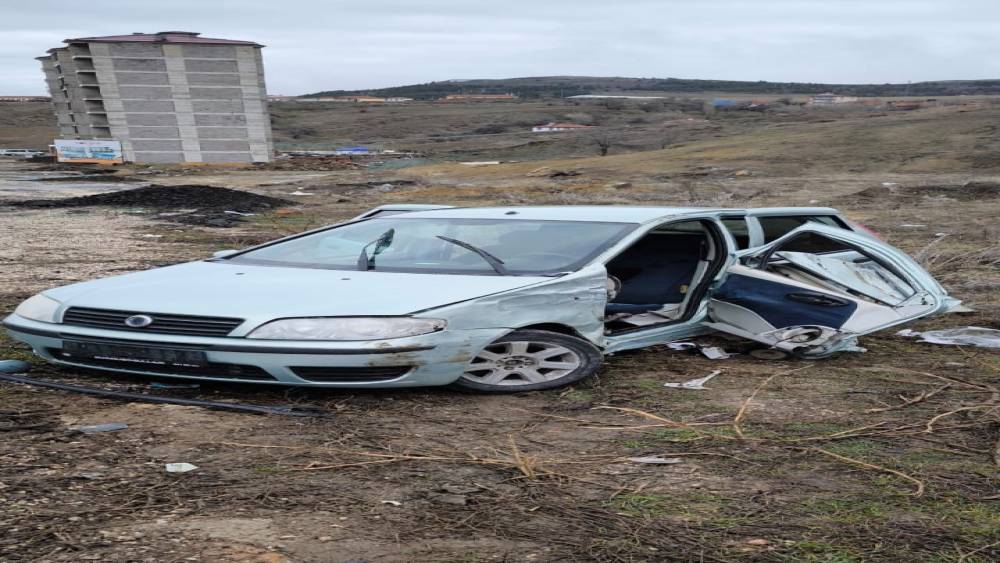 Yozgat&rsquo;ta meydana gelen kazada 4 kişi yaralandı
