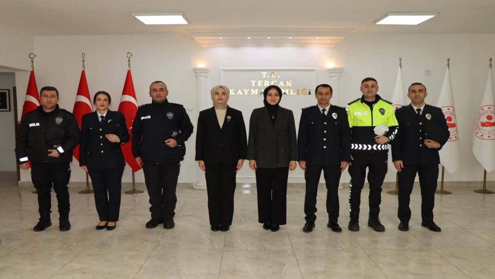 Tercan&rsquo;da Polis Haftası etkinlikleri kapsamında ziyaretler ger&ccedil;ekleştirildi
