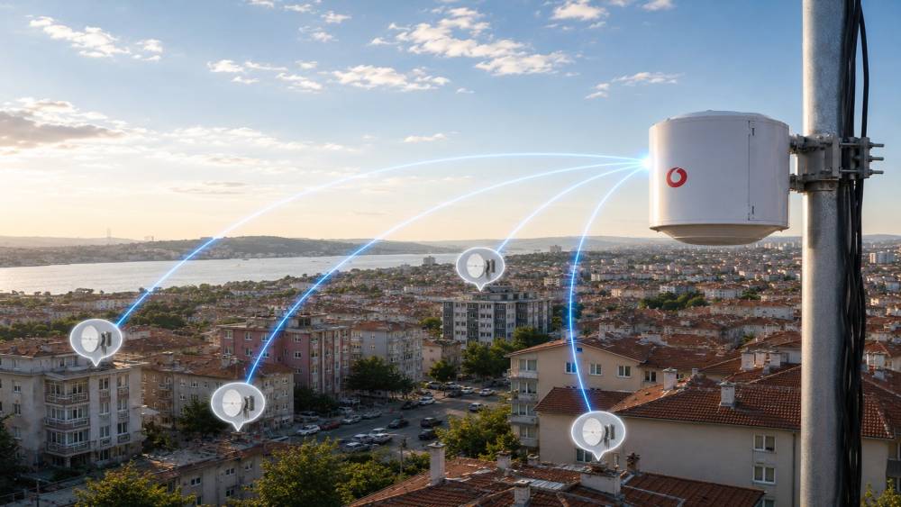 Artan veri ve bağlantı ihtiyacına Vodafone&rsquo;dan yeni anten teknolojisi
