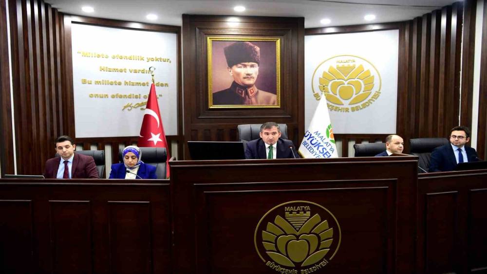 Malatya B&uuml;y&uuml;kşehir Belediye Meclisi Şubat ayı toplantısı yapıldı
