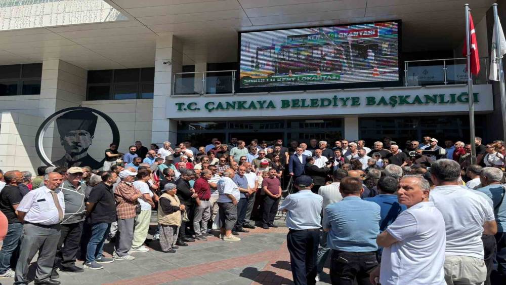 Operasyonun ardından &Ccedil;ankaya Belediyesinde hareketlilik

