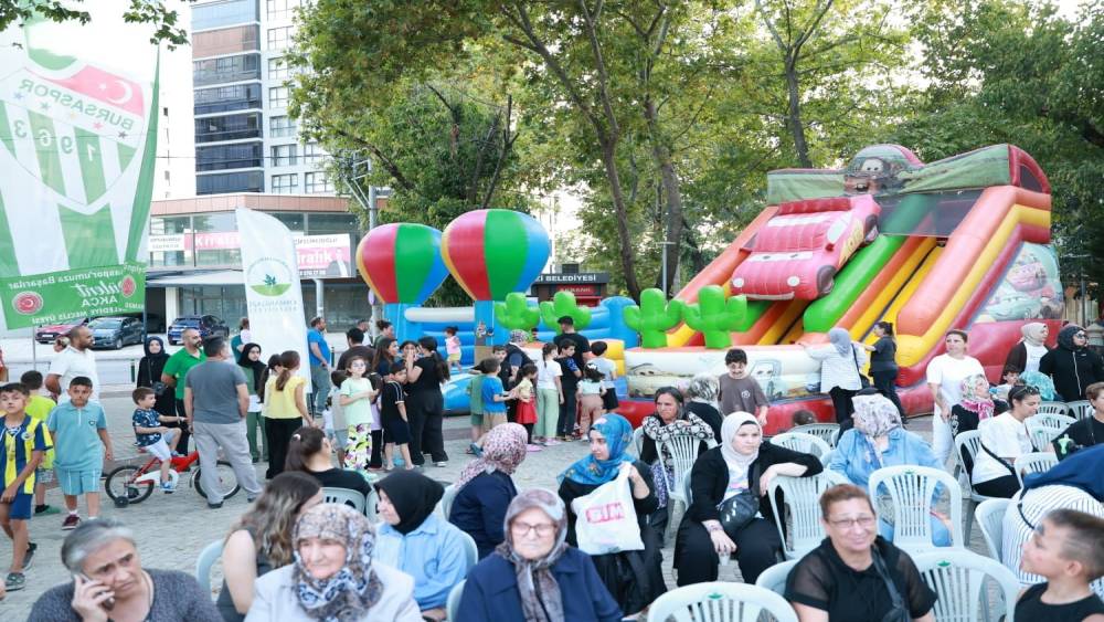 Osmangazi&rsquo;de eğlence mahalle mahalle geziyor
