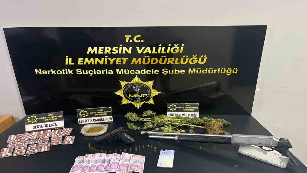 Mersin&rsquo;de uyuşturucu operasyonu: 6 ş&uuml;pheli tutuklandı
