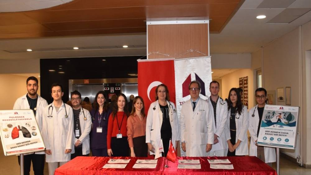 ESOG&Uuml;&rsquo;de Pulmoner Rehabilitasyon Haftası etkinliği d&uuml;zenlendi
