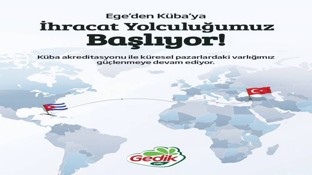 Gedik Pili&ccedil;&rsquo;in ihracat ağında yeni pazar: K&uuml;ba
