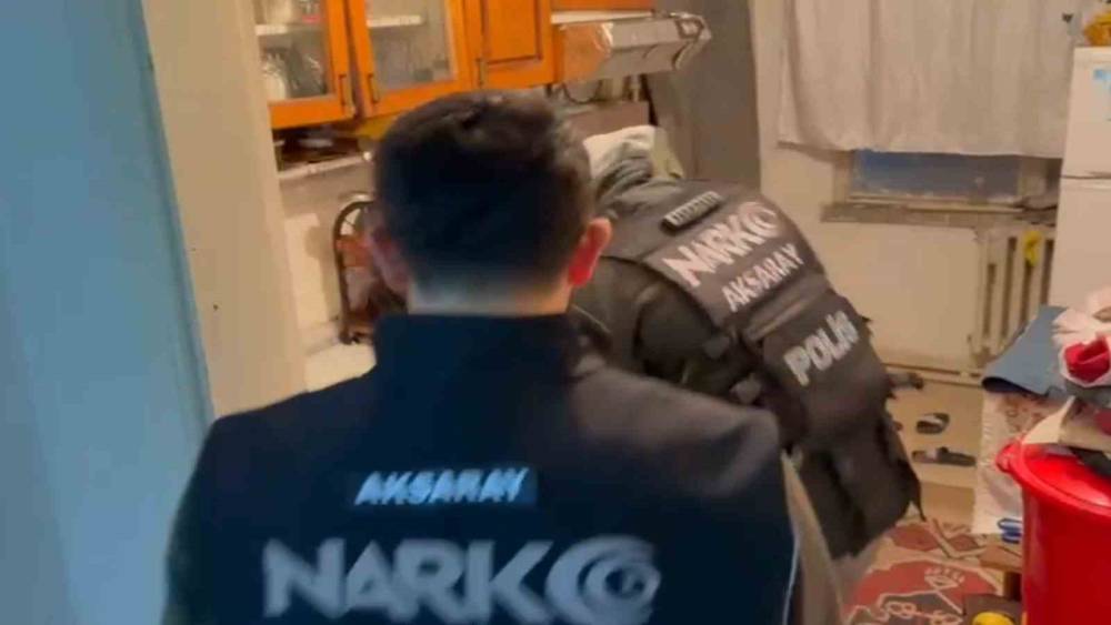 Aksaray&rsquo;da narkotik ekiplerinden 6 operasyon, 13 tutuklama
