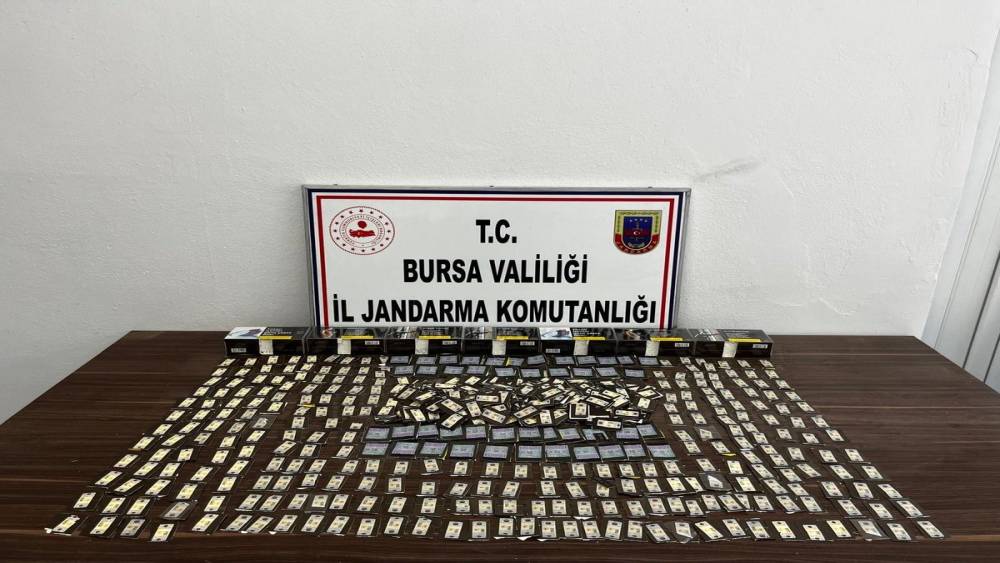 Bursa&rsquo;da ka&ccedil;ak t&uuml;t&uuml;n operasyonu: 6 g&ouml;zaltı

