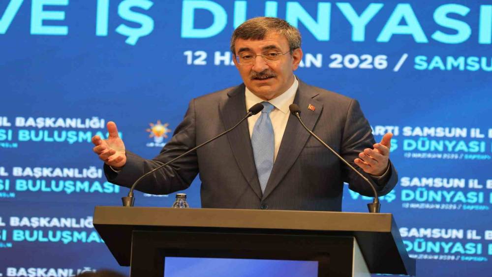 Cumhurbaşkanı Yardımcısı Cevdet Yılmaz, Samsun&rsquo;da konuştu: "Her t&uuml;rl&uuml; riske karşı &uuml;lkemizi hazırlıyoruz"
