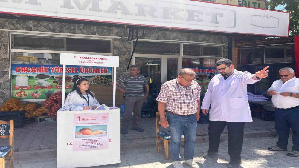 Tunceli&rsquo;de "Hareket Yaşını &Ouml;ğren, Sağlıklı Yaşa" seferberliği başladı
