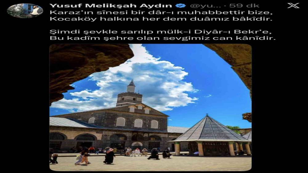 Vali Yardımcısı Aydın, Diyarbakır&rsquo;a hizmetini kendine has satırlarla duyurdu
