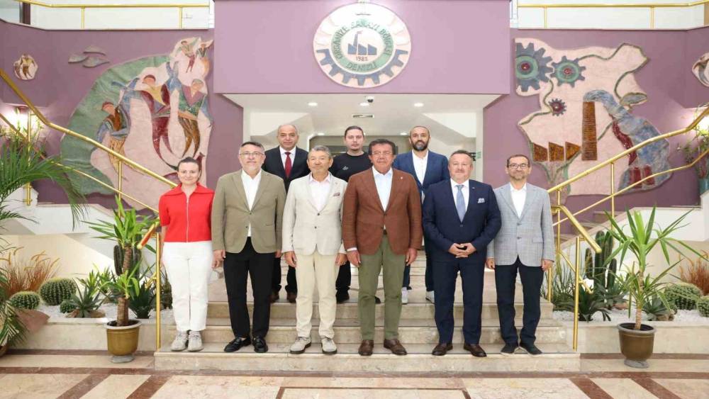 Zeybekci, Denizli OSB Y&ouml;netim Kuruluna ziyaret etti

