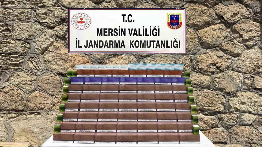Mersin&rsquo;de 3 bin 850 paket ka&ccedil;ak elektronik t&uuml;t&uuml;n ele ge&ccedil;irildi
