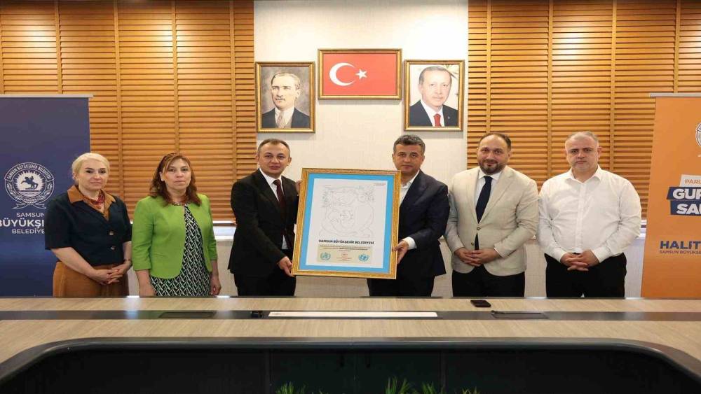 Samsun B&uuml;y&uuml;kşehir Belediyesi&rsquo;ne iki &ouml;nemli sağlık &uuml;nvanı
