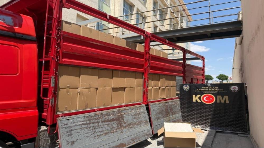 Niğde&rsquo;de 15 milyon liralık ka&ccedil;ak&ccedil;ılık operasyonu: 1 tutuklama
