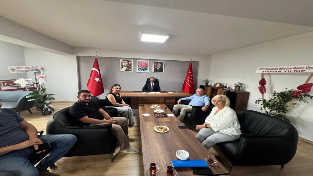 Başkan Kepenek, CHP Denizli İl Başkanı Oran&rsquo;a ziyaret etti
