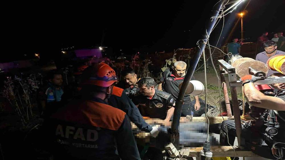 Kahramanmaraş&rsquo;ta kuyuya d&uuml;şen 2 kişi hayatını kaybetti
