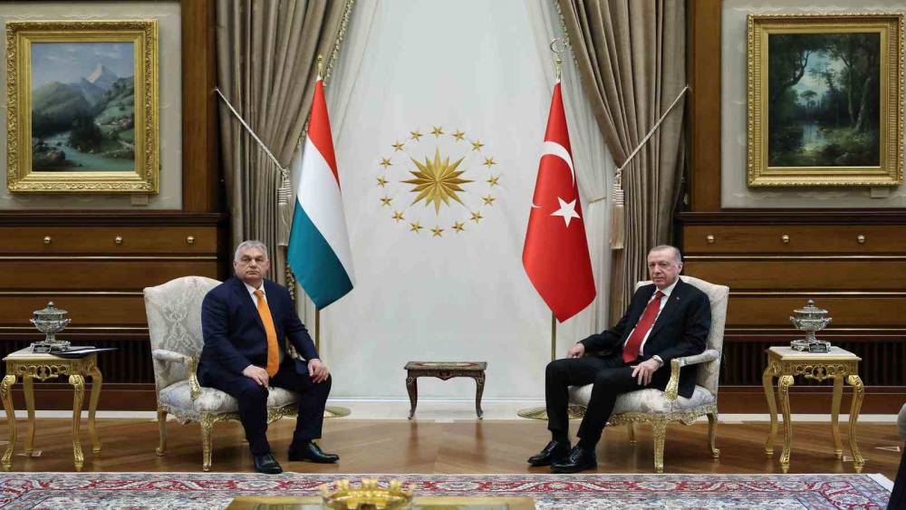 Cumhurbaşkanı Erdoğan, Macaristan Başbakanı Orban’ı kabul etti
