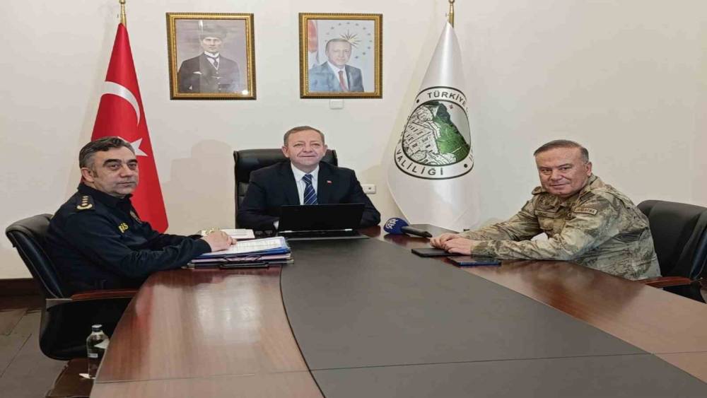 Kars&rsquo;ta Ocak ayı asayiş ve g&uuml;venlik toplantısı yapıldı
