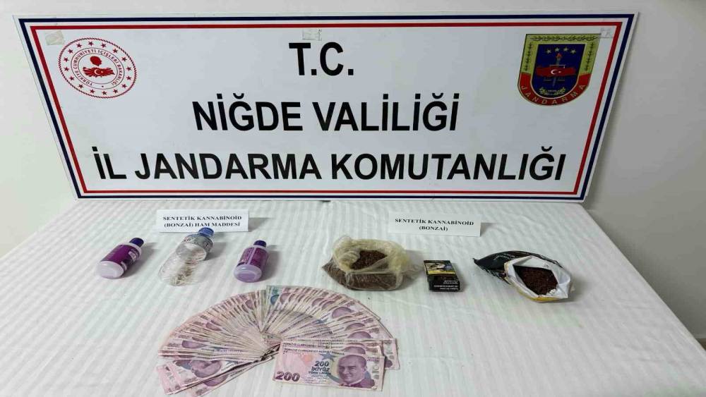 Niğde&rsquo;de uyuşturucu operasyonu: 1 g&ouml;zaltı
