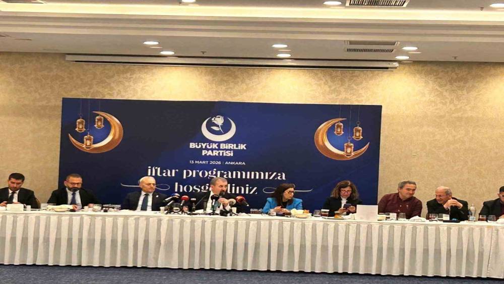 BBP Genel Başkanı Destici: "Ne Amerika&rsquo;nın, ne İsrail&rsquo;in barış adına verebilecekleri hi&ccedil;bir şey yoktur"
