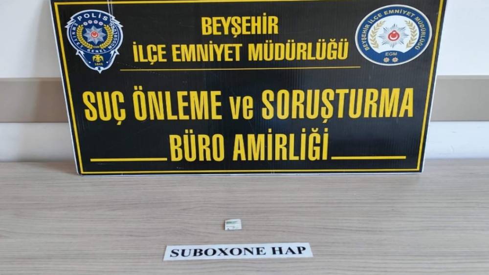 Beyşehir&rsquo;de polis ekiplerinden uyuşturucu ve ka&ccedil;ak&ccedil;ılık operasyonu
