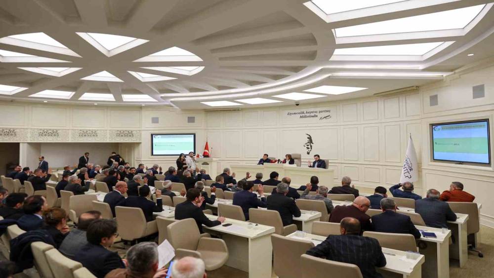 B&uuml;y&uuml;kşehir Meclisi&rsquo;nde Bakan Tekin&rsquo;e paye, &ccedil;ift&ccedil;iye destek
