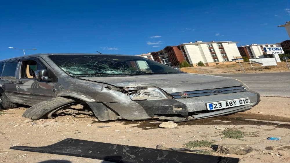 Elazığ&rsquo;da trafik kazası: 1 yaralı
