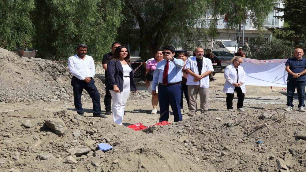 Ak&ccedil;alı Aile Sağlığı Merkezi&rsquo;nin yeni hizmet binasında &ccedil;alışmalar s&uuml;r&uuml;yor
