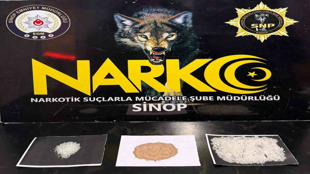 Sinop&rsquo;ta uyuşturucu operasyonu: 1 tutuklama
