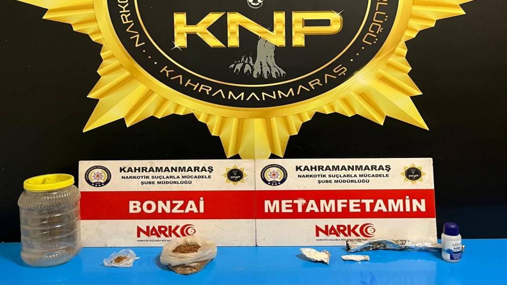 Kahramanmaraş&rsquo;ta uyuşturucu operasyonu: 1 tutuklama
