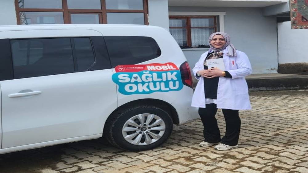 Oltu&rsquo;da k&ouml;ylere mobil ara&ccedil;la sağlık desteği
