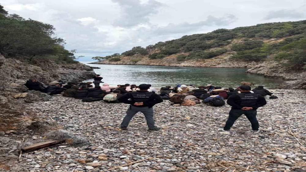 Fethiye&rsquo;de 34&rsquo;&uuml; &ccedil;ocuk 62 d&uuml;zensiz g&ouml;&ccedil;men yakalandı

