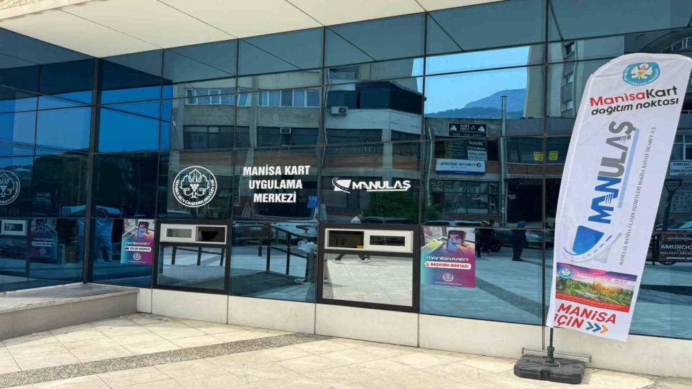 Yeni ManisaKart noktası hizmete başladı
