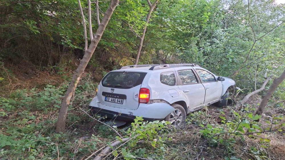 Bing&ouml;l&rsquo;de otomobil bah&ccedil;eye u&ccedil;tu: 2 yaralı
