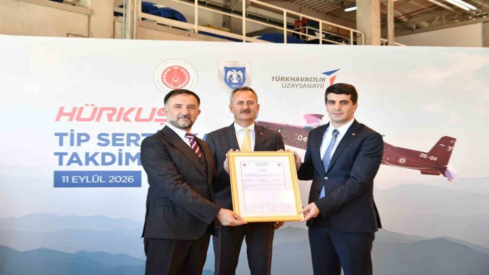 H&Uuml;RKUŞ-II&rsquo;ye Askeri Tip Sertifikası

