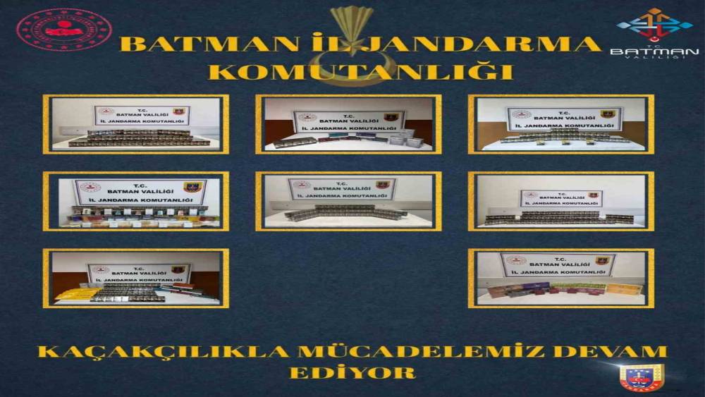 Batman&rsquo;da ka&ccedil;ak&ccedil;ılık operasyonları: 28 ş&uuml;pheli hakkında işlem yapıldı
