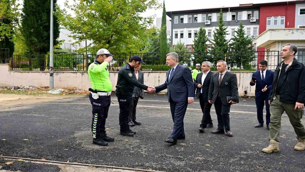 Adıyaman&rsquo;da okul g&uuml;venliği i&ccedil;in polis denetimi
