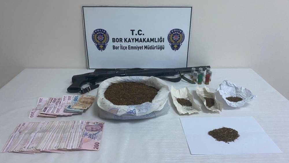 Bor&rsquo;da uyuşturucu operasyonu: 1 tutuklama
