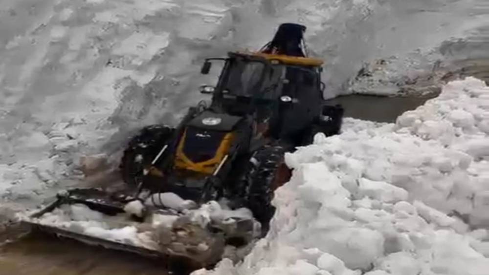 Bitlis&rsquo;te &ccedil;ığ ve heyelan meydana geldi
