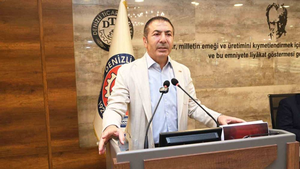 DTO Başkanı Erdoğan; "Denizli, ihracatta g&uuml;&ccedil;l&uuml; bir ivme yakaladı"
